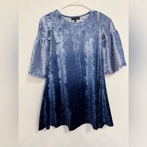 My Michelle girls blue ombre size 10 dress dress